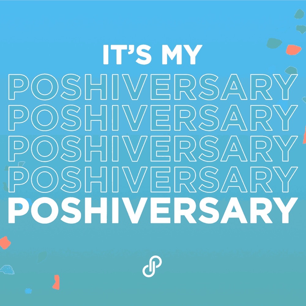 It’s my Poshiversary!!!! 👏🏽🥳 #ThePoshLife